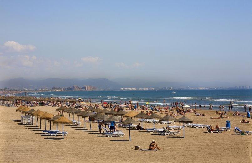 Sweets Rooms On The Beach Valencia Exterior foto