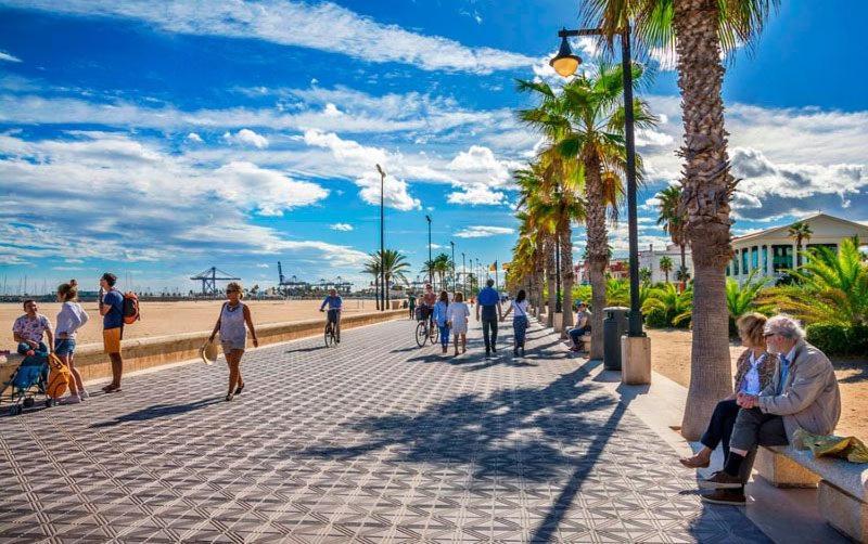 Sweets Rooms On The Beach Valencia Exterior foto